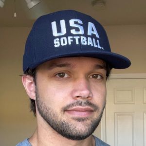 Authentic USA Softball hat